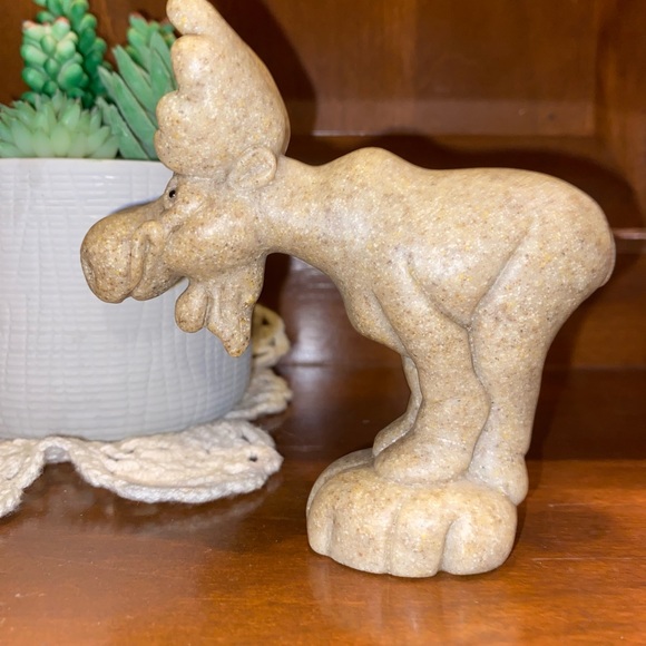 Misty Moose 48101 Figurine 2001 Second Nature Design Quarry Critters - Picture 4 of 5